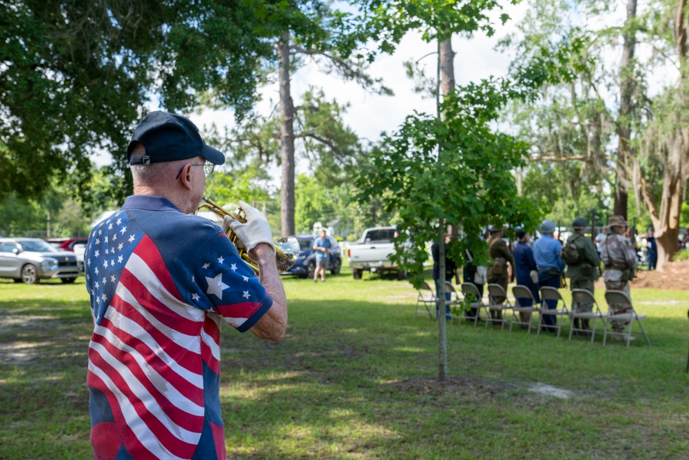23d Wing Commander give Memorial Day Speech