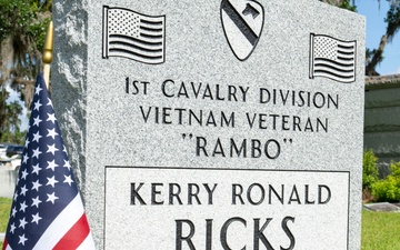 23d Wing Commander give Memorial Day Speech