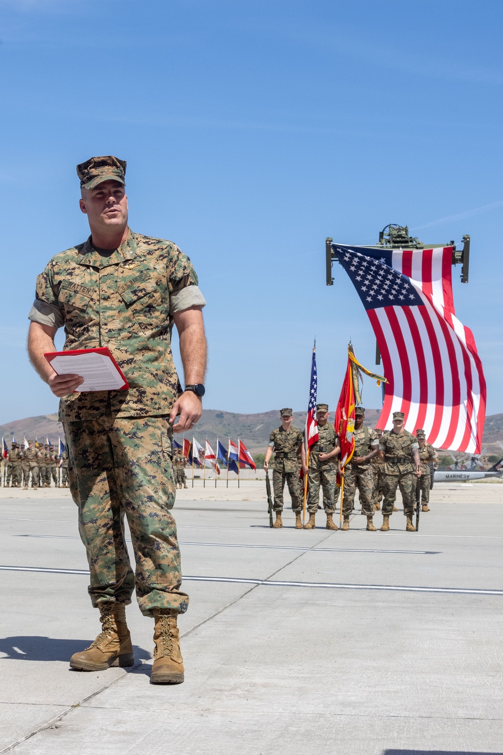 HMLA-367 Change of Command