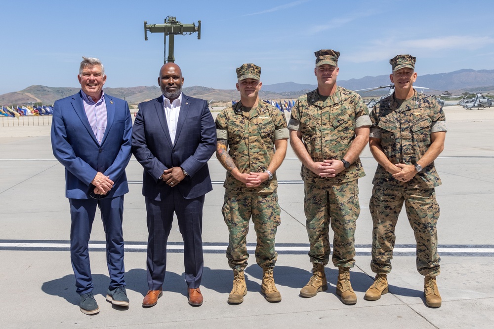 HMLA-367 Change of Command