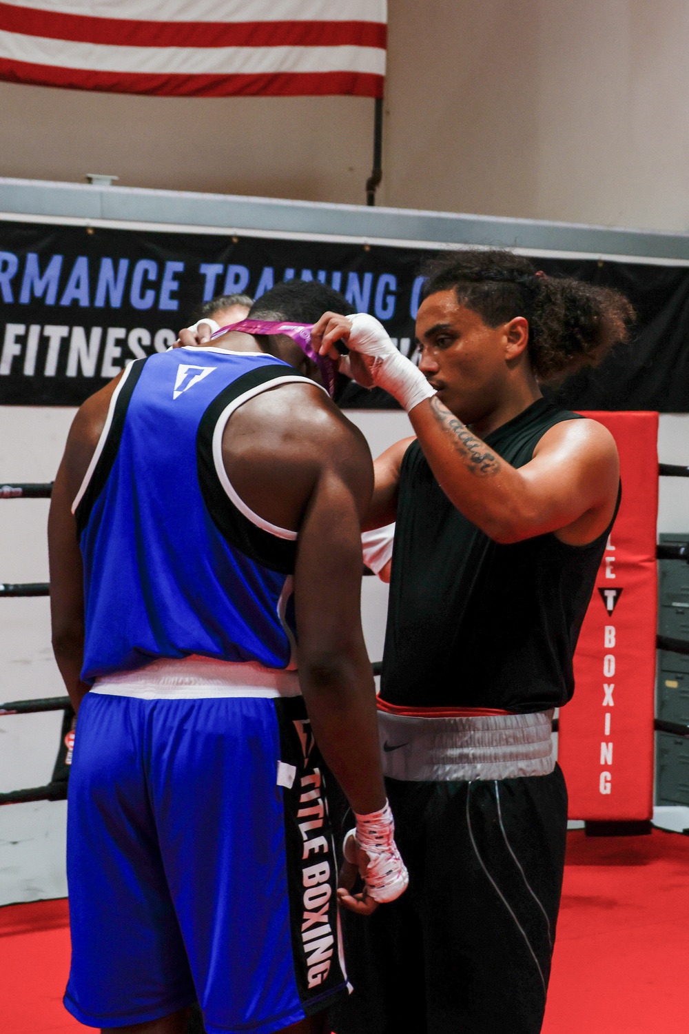 The Marine Corps Boxing Team Participates in Rising Star Amateur Boxing Event