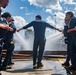 USS Ronald Reagan (CVN 76) Sailors conduct firefighting training