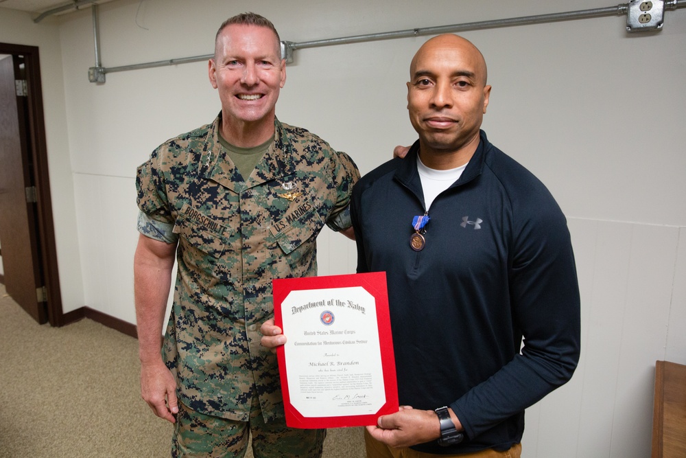Members of the Manpower Strategy Branch Recognized for Providing Essential Support for Service’s Second Clean Audit.