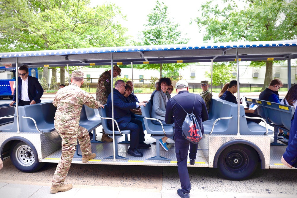 WRAIR and WRAIR-EME host delegates from the Country of Georgia 11-16 May 2025