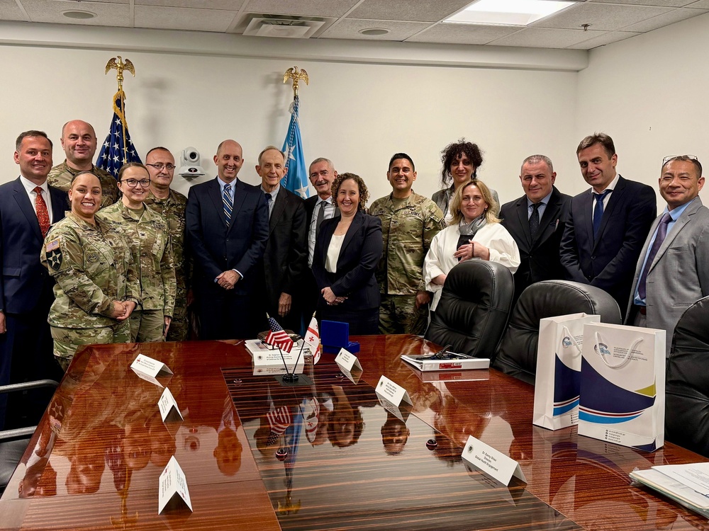 WRAIR and WRAIR-EME host delegates from the Republic of Georgia 11-16 May 2025