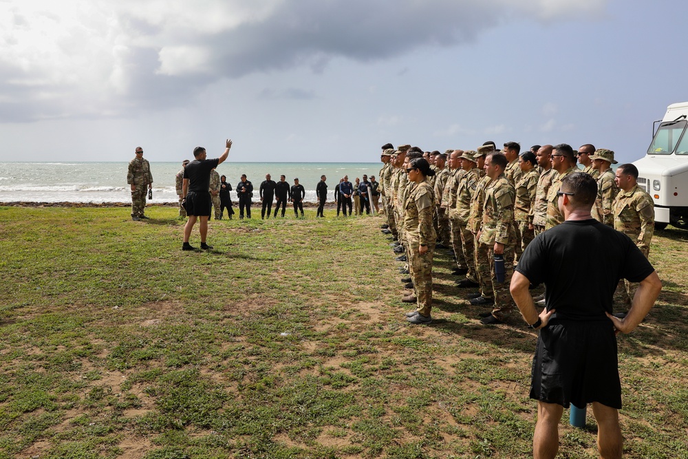 PRNG Aviation Conducts Water Survival Training
