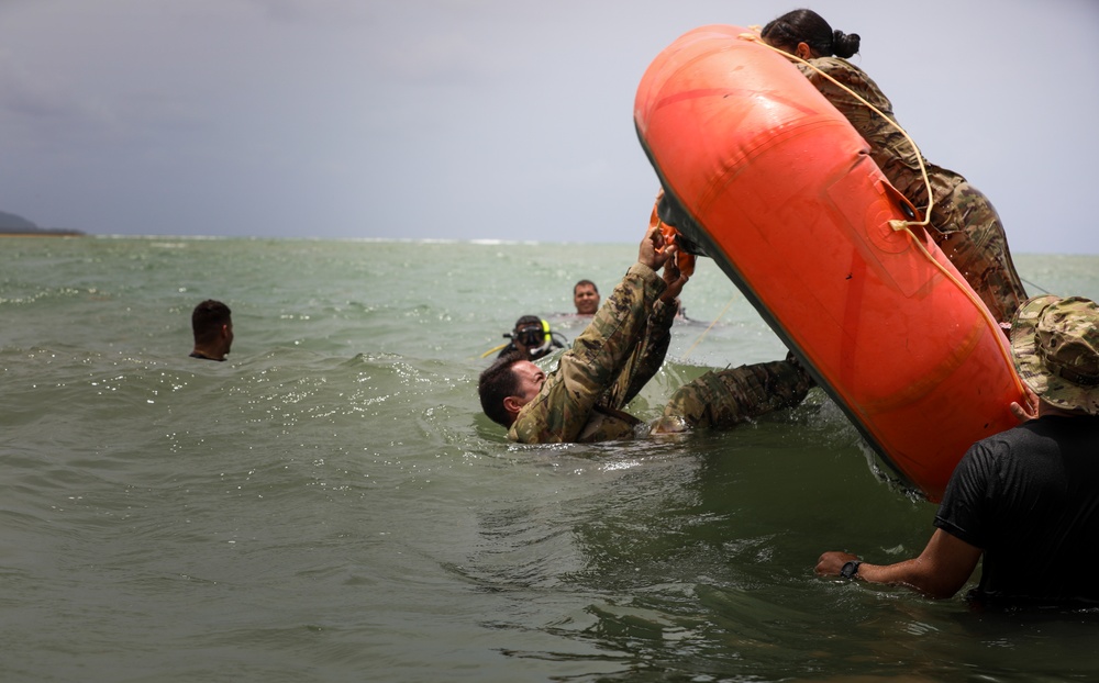 PRNG Aviation Conducts Water Survival Training