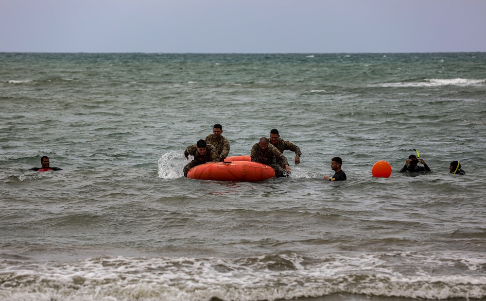 PRNG Aviation Conducts Water Survival Training