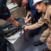 USS Ronald Reagan (CVN 76) Sailors conduct routine operations and ship maintenance