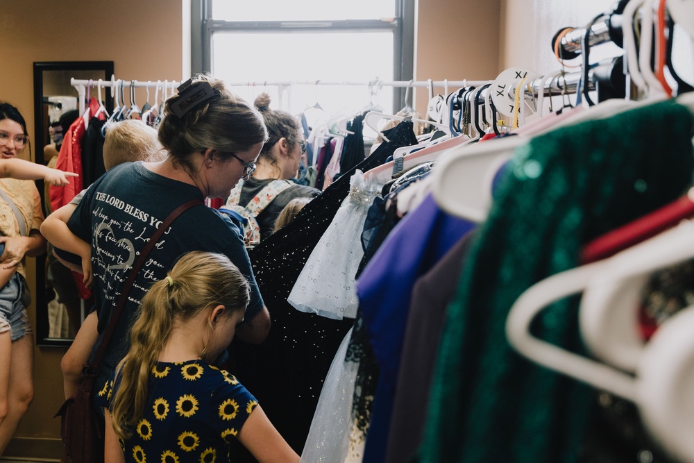 Diamond Spouses Dress Closet Grand Opening