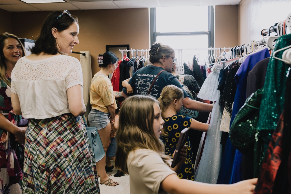 Diamond Spouses Dress Closet Grand Opening
