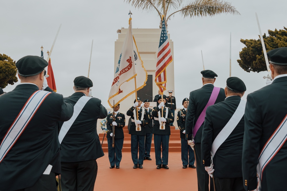 Fort Rosecrans Memorial Ceremony