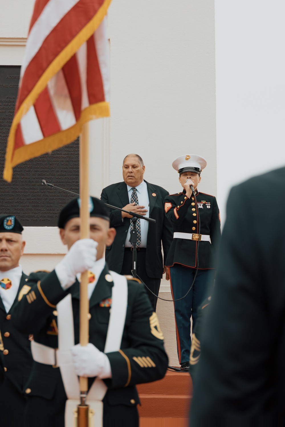 Fort Rosecrans Memorial Ceremony