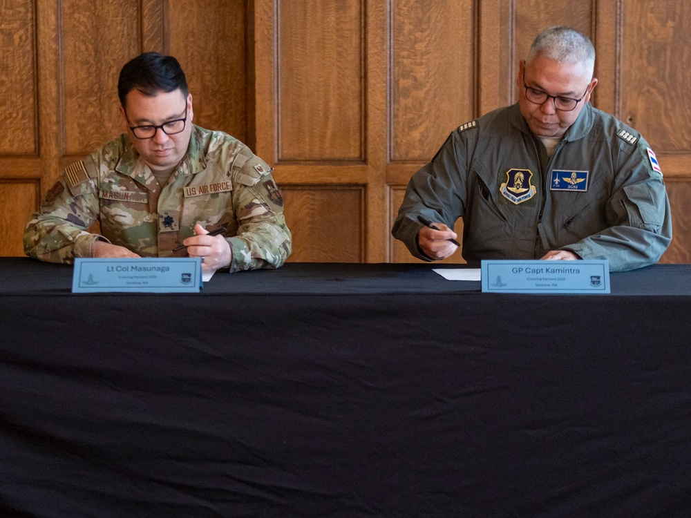 Royal Thai Air Force, Washington National Guard finalize plans for Enduring Partners 2025