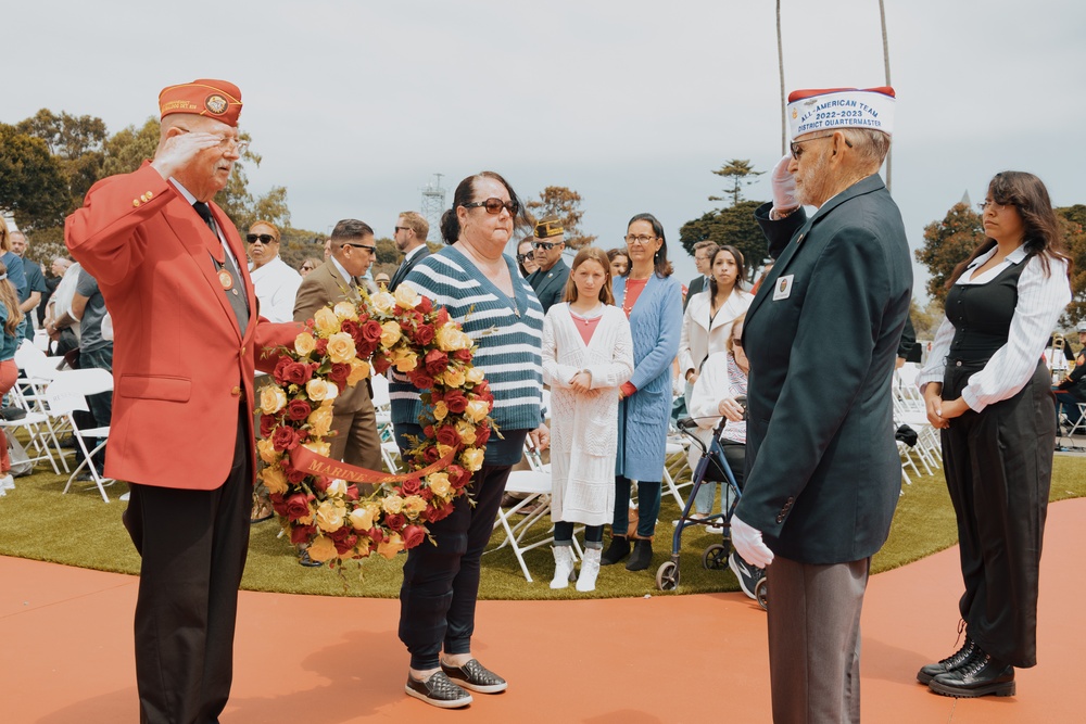 Fort Rosecrans Memorial Ceremony