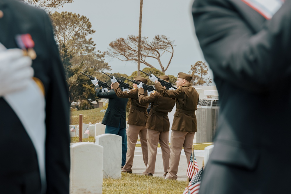 Fort Rosecrans Memorial Ceremony