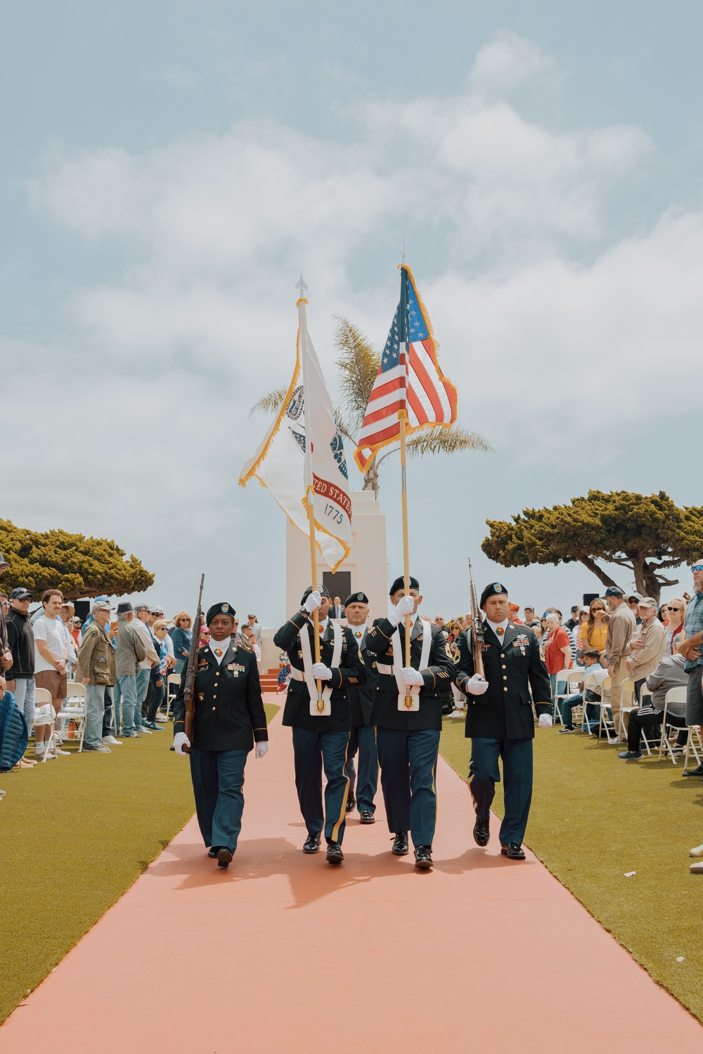 Fort Rosecrans Memorial Ceremony