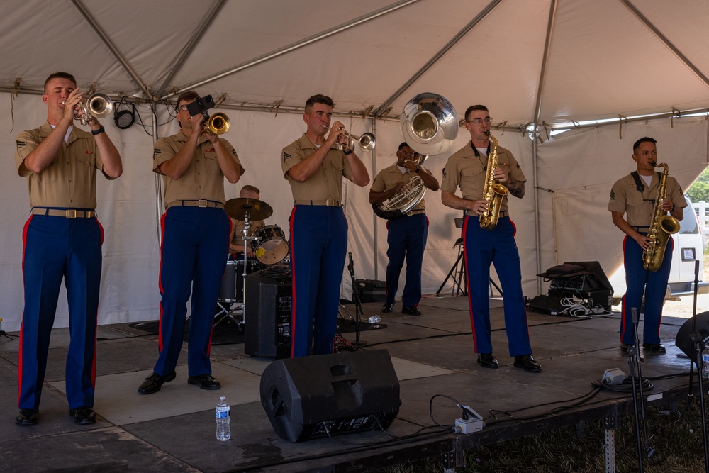 Marine Band San Diego at the Stampede Rodeo