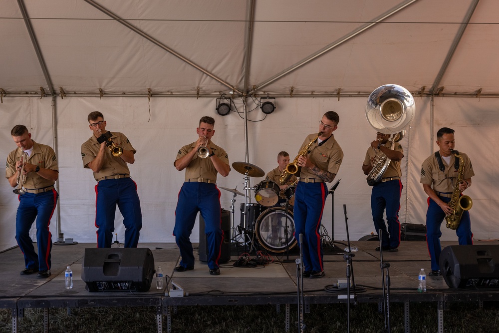 Marine Band San Diego at the Stampede Rodeo