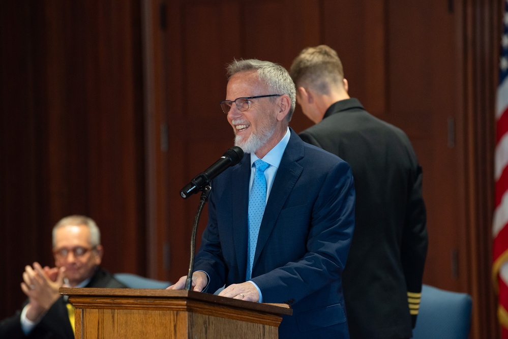 U.S. Navy Band hosts retirement ceremony for Command Masterchief James Armstrong