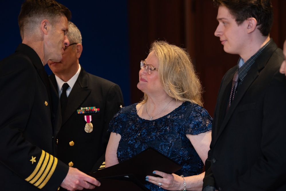 U.S. Navy Band hosts retirement ceremony for Command Masterchief James Armstrong