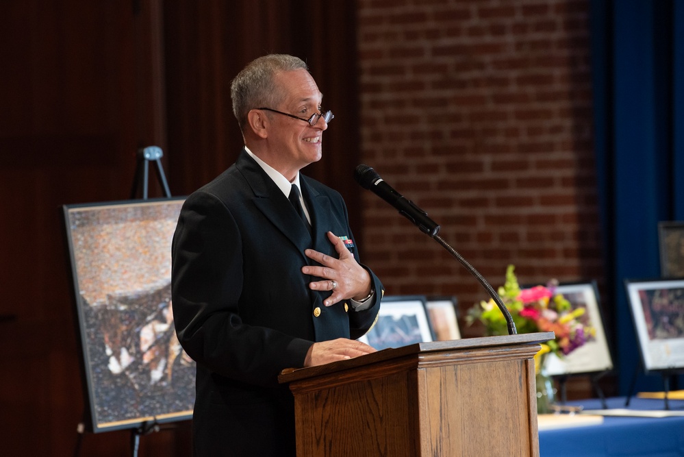 U.S. Navy Band hosts retirement ceremony for Command Masterchief James Armstrong