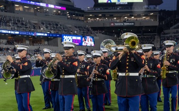 Marine Band San Diego at the San Diego Wave