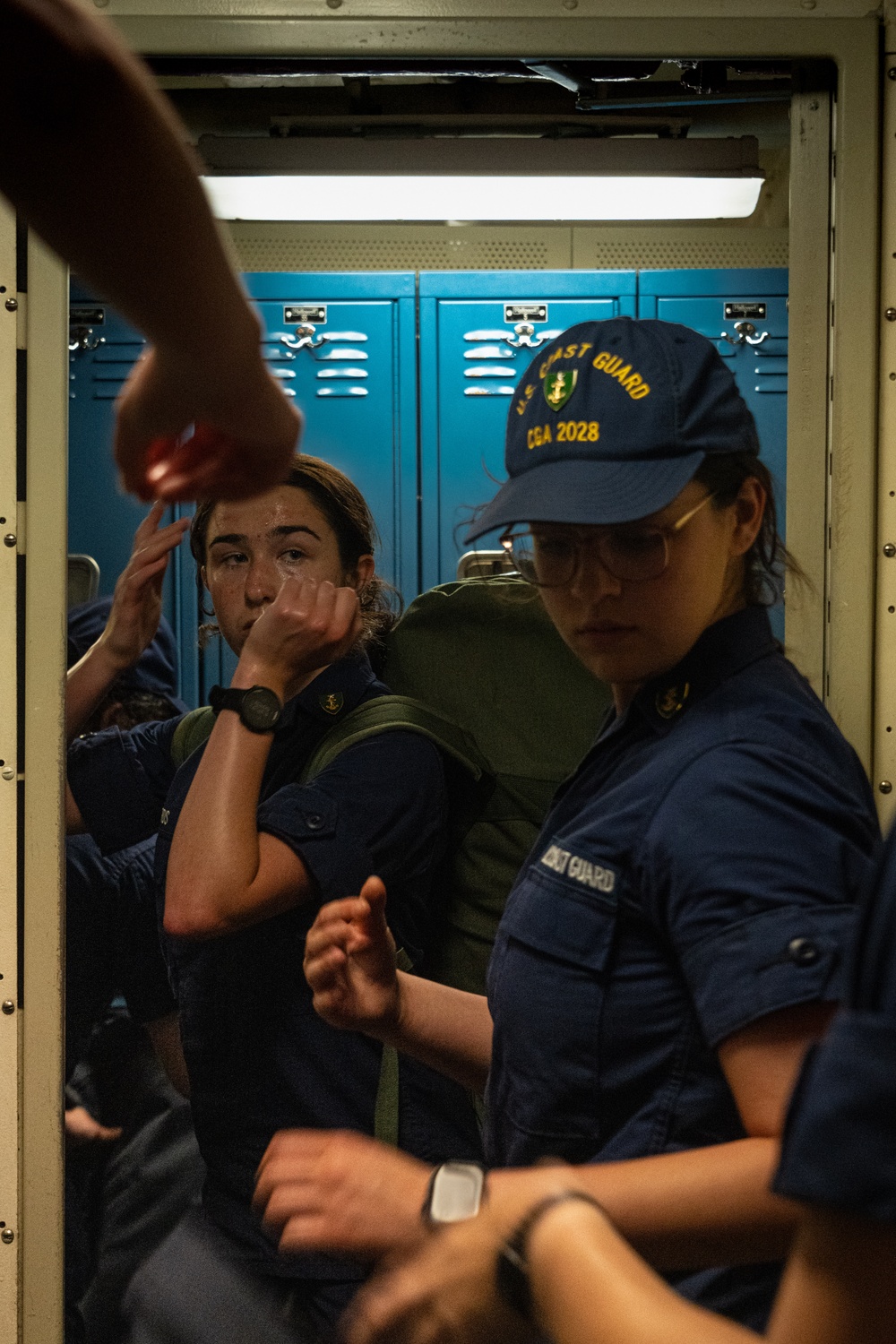 Coast Guard cadets embark USCGC Eagle in Puerto Vallarta, Mexico