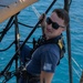 USCGC Eagle crew teaches cadets how to climb masts
