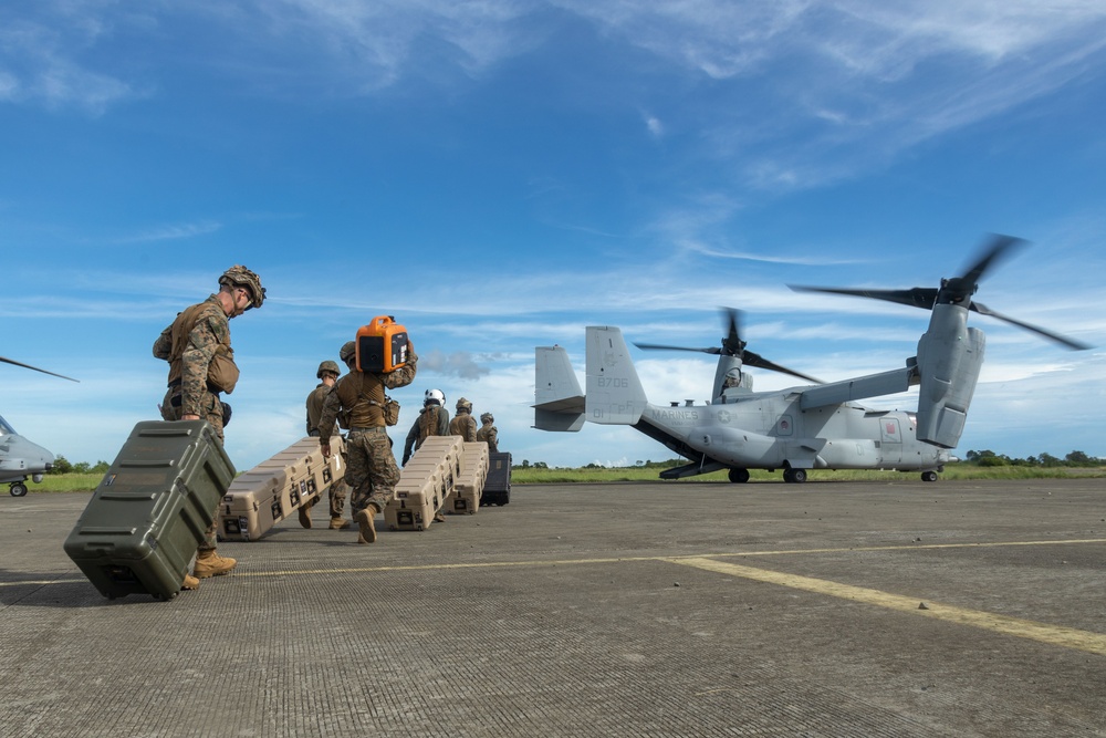 KAMANDAG 9: VMM-364 Inserts Marines into Basco Island, Philippines