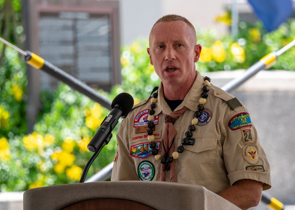 Scouts, Soldiers, volunteers honor fallen at Memorial Day ceremony