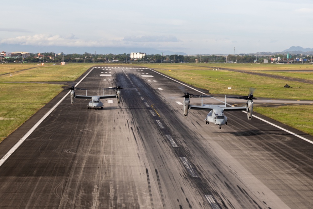KAMANDAG 9: VMM-364 Inserts Marines into Basco Island, Philippines