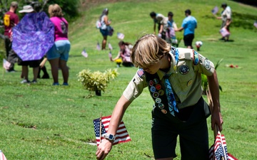 Scouts, Soldiers, volunteers honor fallen at Memorial Day ceremony