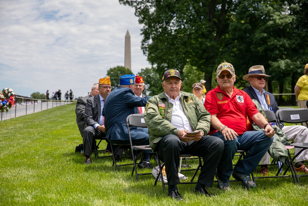 Vietnam Veterans Memorial Day Wreath Ceremony, May 26, 2025