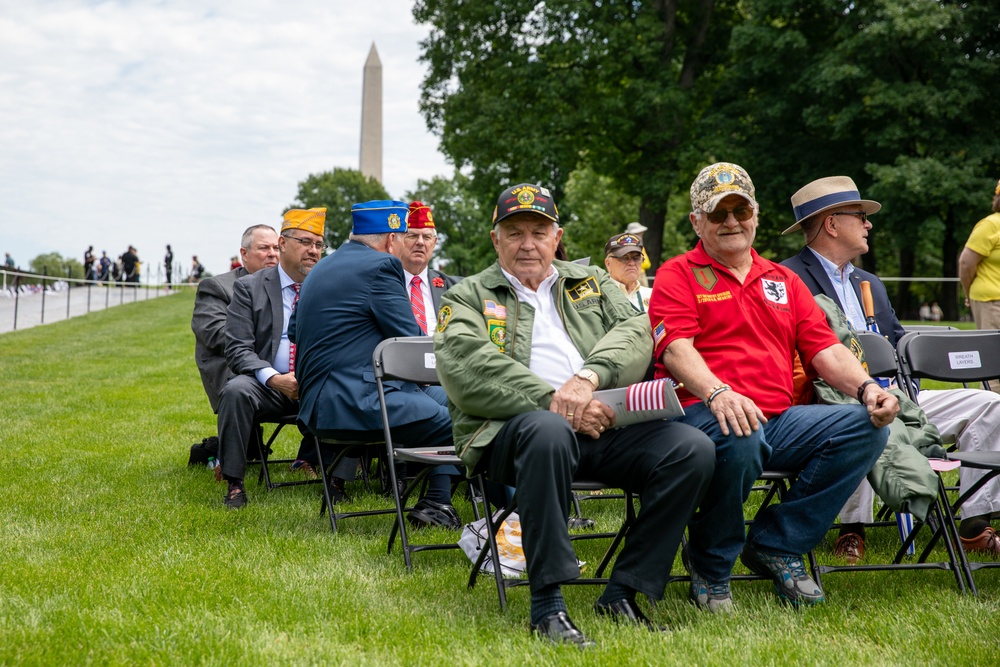 Vietnam Veterans Memorial Day Wreath Ceremony, May 26, 2025