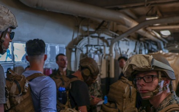 IWO ARG - 22nd MEU Exercises Ability to Conduct Non-combatant Evacuation Operations during ARGMEUEX