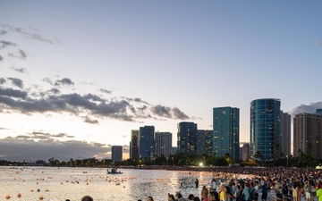27th annual Shinnyo lantern floating ceremony unites community in remembrance at Ala Moana Beach