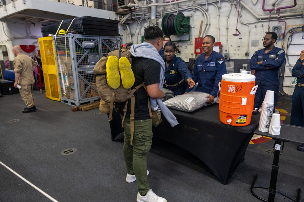 IWO ARG - 22nd MEU Exercises Ability to Conduct Non-combatant Evacuation Operations during ARGMEUEX