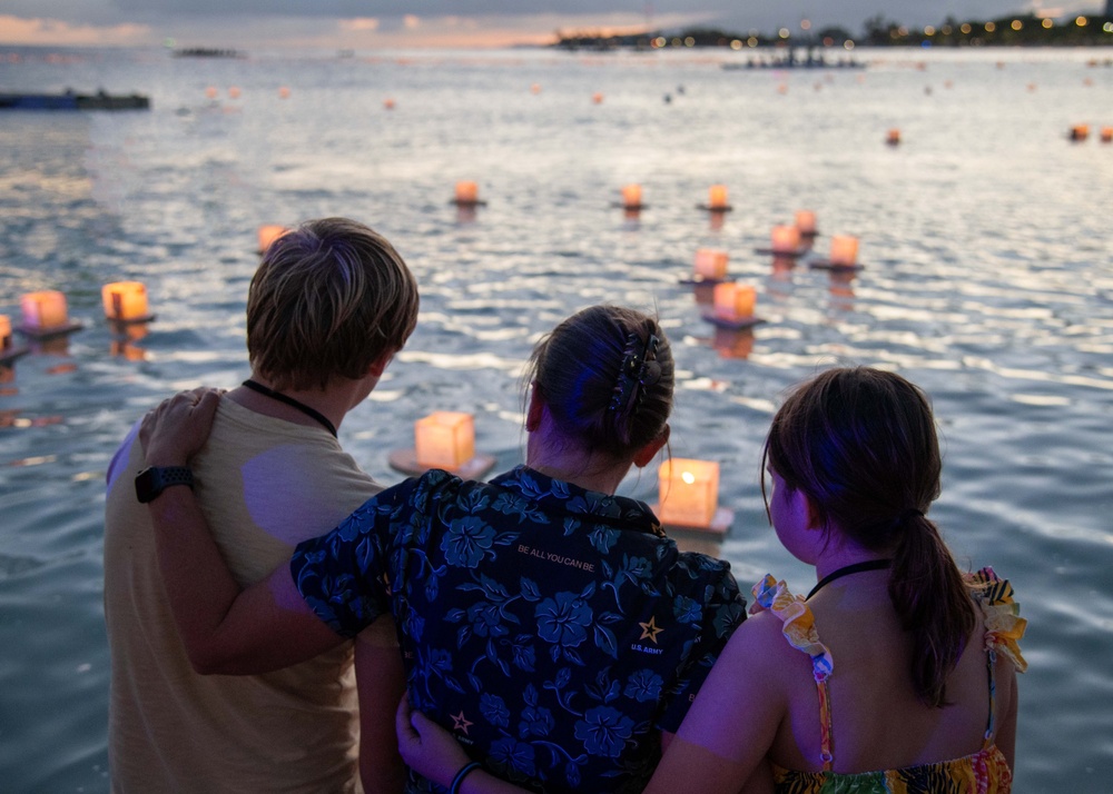 27th Annual Shinnyo Lantern Floating Ceremony Unites Community in Remembrance at Ala Moana Beach