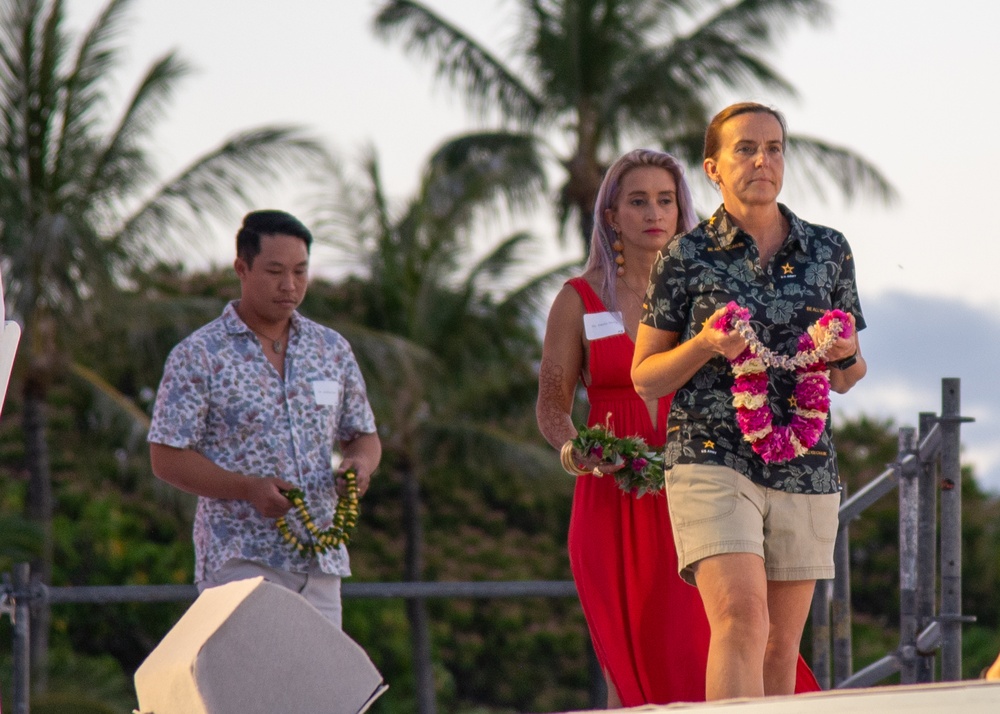 27th Annual Shinnyo Lantern Floating Ceremony Unites Community in Remembrance at Ala Moana Beach