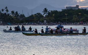 27th Annual Shinnyo Lantern Floating Ceremony Unites Community in Remembrance at Ala Moana Beach