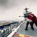 George Washington conducts fueling-at-sea with Badlands Trader