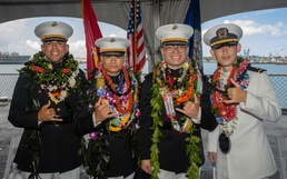 University of Hawaii NROTC Commision Ceremony
