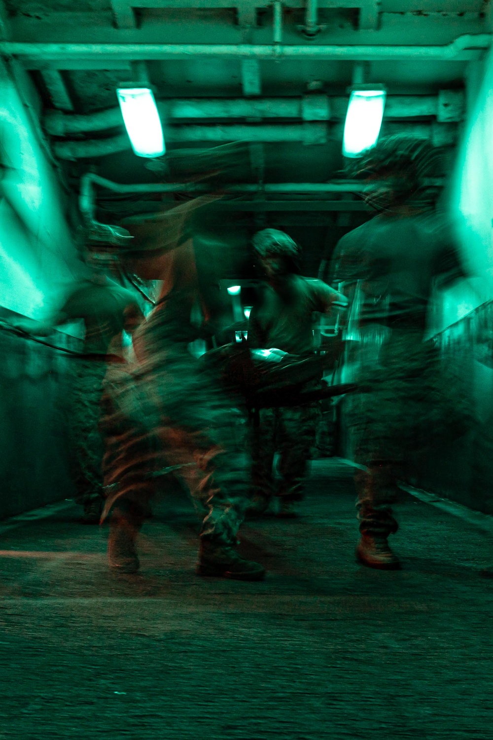 22nd MEU | Simulated Casualty Reception aboard USS Iwo Jima