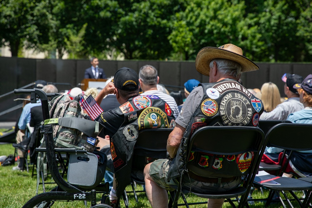 Vietnam Veterans Memorial Day Wreath Ceremony, May 26, 2025
