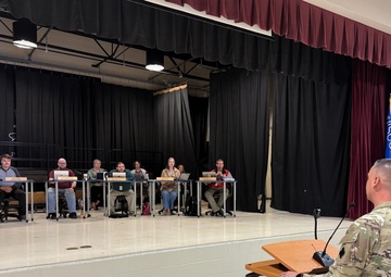 Fort McCoy leaders meet with local school board as part of community engagement