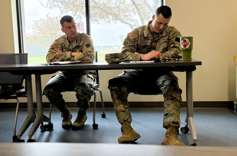 Fort McCoy team members attend May 2025 workforce collaborative meeting with area leaders