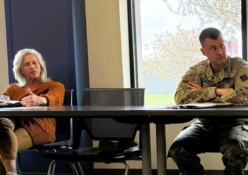 Fort McCoy team members attend May 2025 workforce collaborative meeting with area leaders