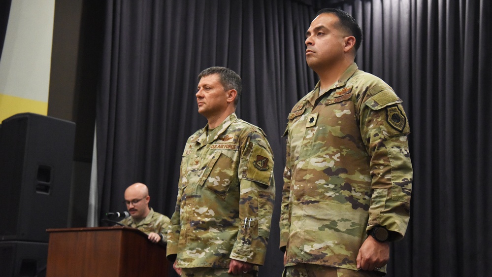 621st Air Control Squadron Change of Command