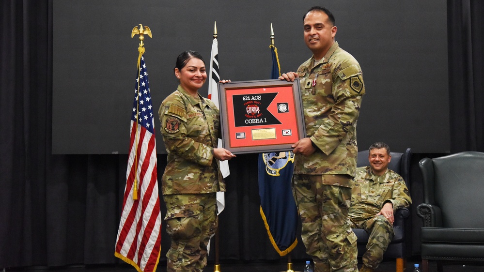 621st Air Control Squadron Change of Command